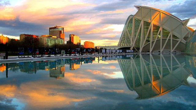 City Of Art And Science in  Valencia is perfect to spend Spain In Winter