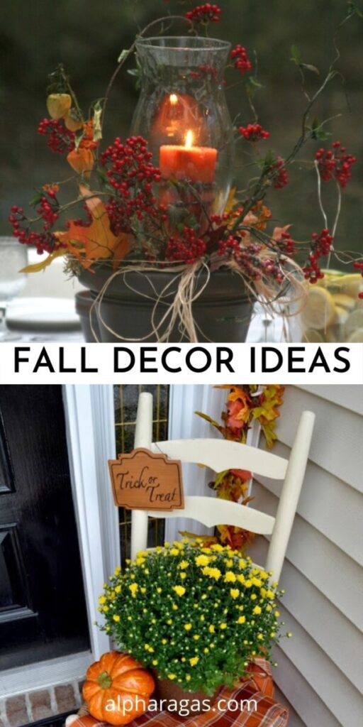 Find 15 Easy DIY Fall decorations