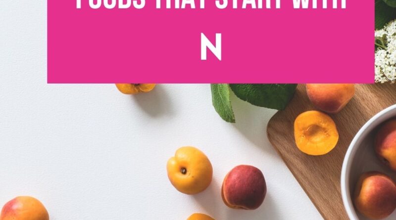 foods that start with n