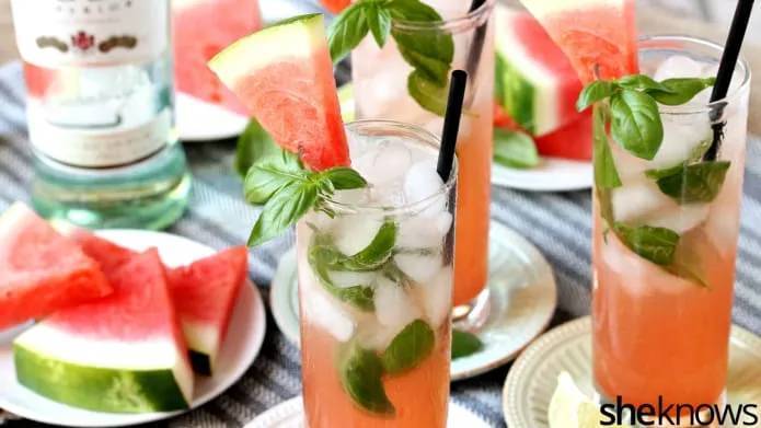 basil cocktails