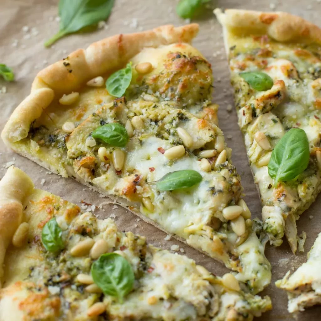 Chicken Pesto Pizza