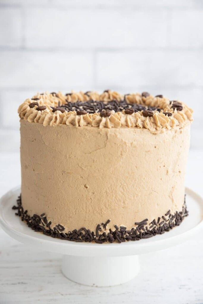 Keto Chocolate Kahlua Cake