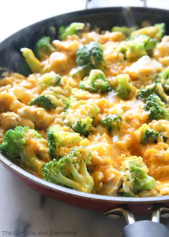 Cheesy Chicken Broccoli Rice