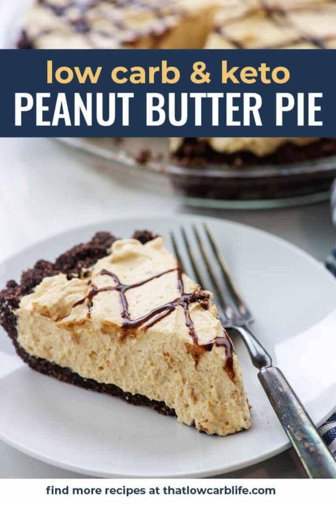 Keto Peanut Butter Pie