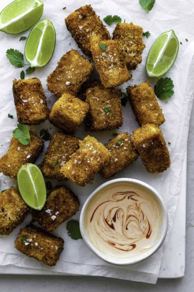 Crispy Fried Silken Tofu