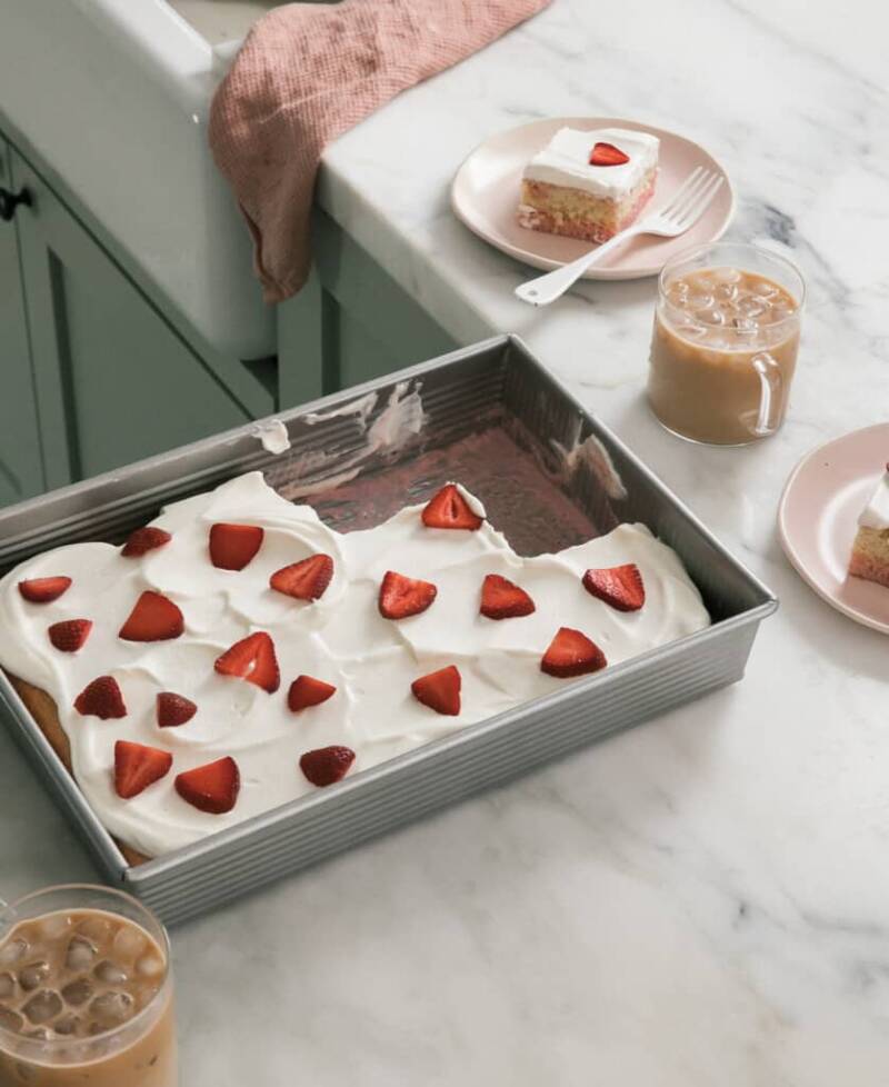 Strawberry Tres Leches Cake