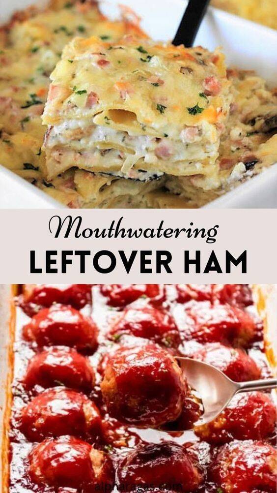 leftover ham