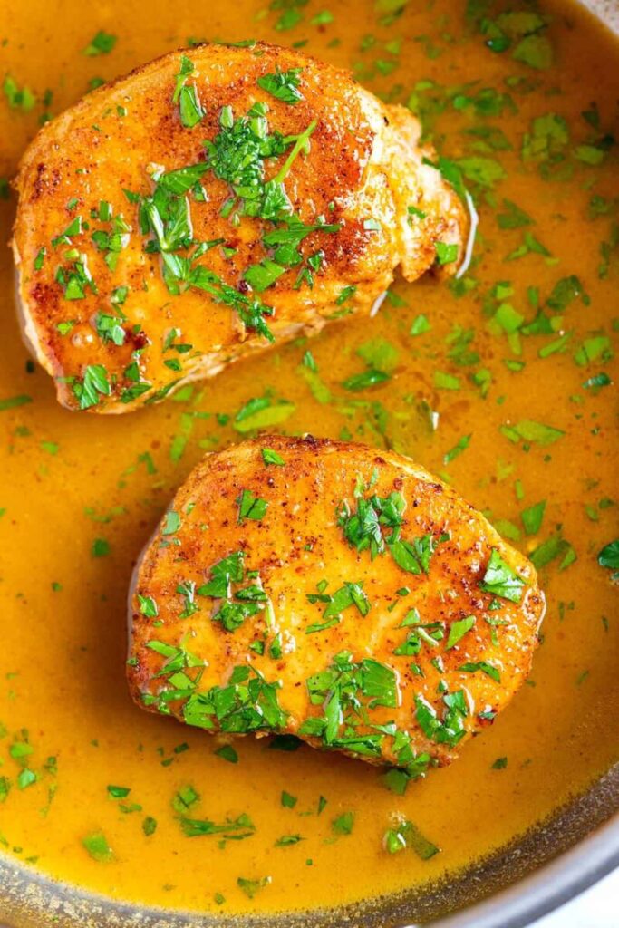  Juicy Skillet Pork Chops